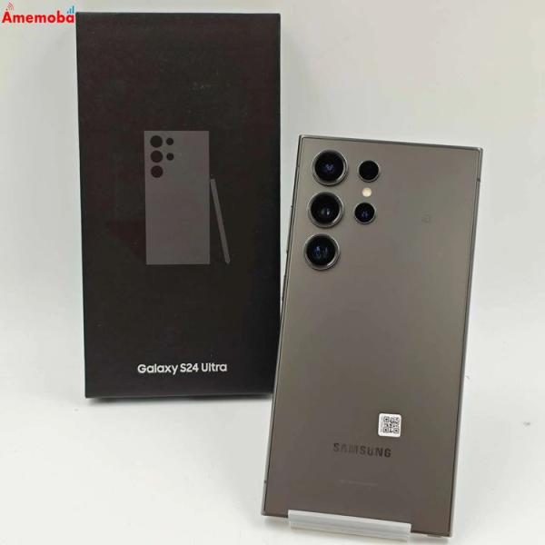 Galaxy S24 Ultra 256GB チタニウムグレー SCG26 AU版SIMフリー 美品