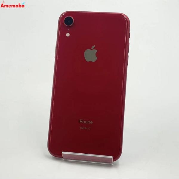 アップル iPhoneXR 128GB レッド docomo 変形あり iPhoneXR 128GB Product Red NT0N2J/A docomo版SIMフリー 中古