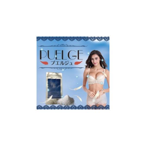 ・商品名：PUELGE(プエルジュ)・名称：プエラリアミリフィカ末含有食品・原材料名：マルトデキストリン、プエラリアミリフィカ末、ギムネマ末、L-カルニチンフマル酸塩、L-オルニチン酸塩、コンニャクイモ抽出物、ハトムギ末、ジャムウガリアン(...