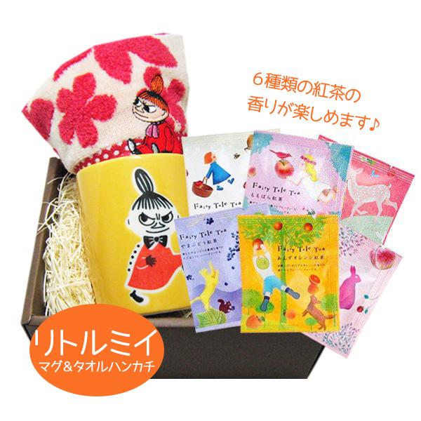 MOOMIN（ムーミン） マグカップ リトルミイ タオルハンカチ お花とミイ