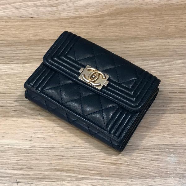 美品✨　シャネル 財布 ボーイシャネル マトラッセ 三つ折り ラムスキン 楽天市場】シャネル CHANEL 財布 三つ折り ボーイシャネル スモール