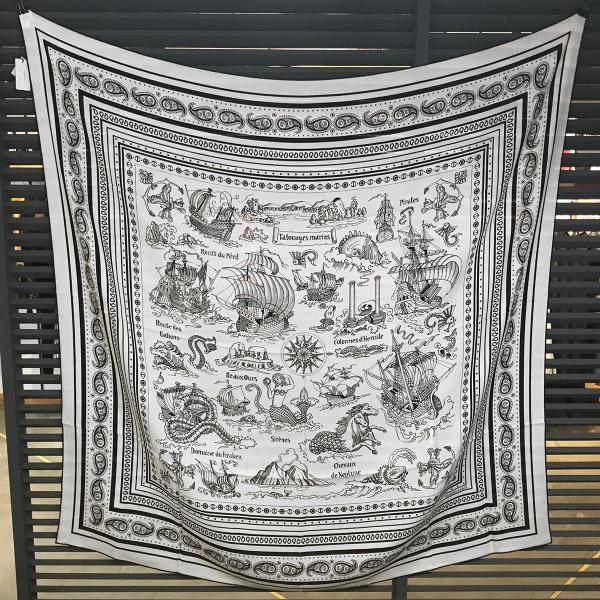 HERMES 【新品未使用】エルメス 24SS カレジェアン140 船乗りの HERMES 【新品未使用】エルメス 24SS カレジェアン140 船乗りの
