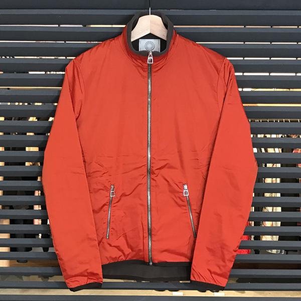 エルメス HERMES デニムジャケット ノーカラー アウター 34赤レッド ロングジャケット - レッド | Hermès - エルメス-公式サイト