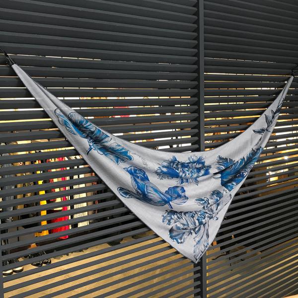 HERMES 【新品同様】エルメス トライアングルジェアン チューリップ