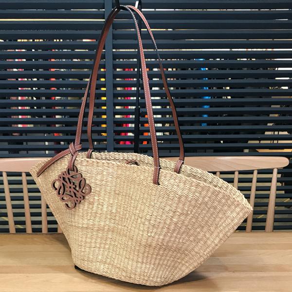 LOEWE（ロエベ） 【新品未使用】 アナグラム シェル スモールトート