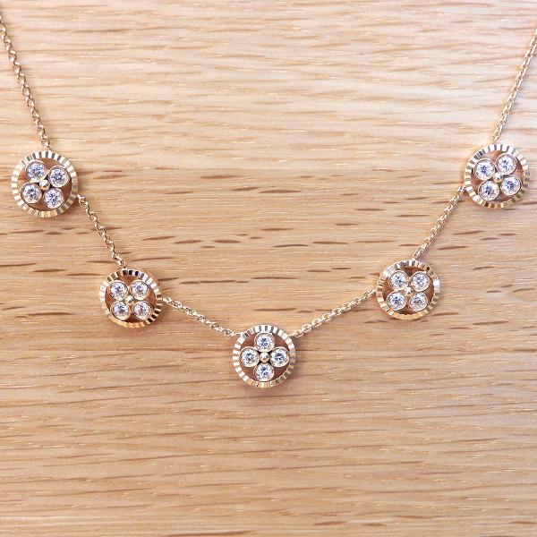 21315✨️ルイヴィトン ナノグラム ロゴプレート ゴールド ネックレス