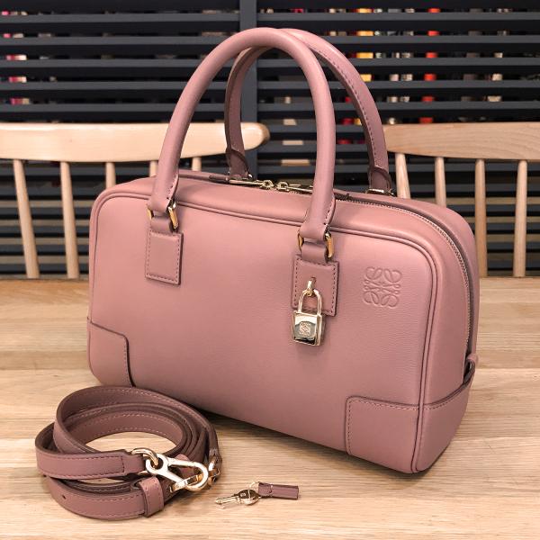 新品同様 ロエベ アマソナ23 ナパカーフ ダークブラッシュ コーラルピンク LOEWE（ロエベ） 【新品同様】ロエベ アマソナ23 ナパカーフ ダーク