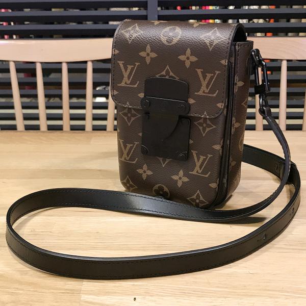 超極美品 現行 ルイヴィトン モノグラム マカサー Sロック ショルダーバッグ LOUIS VUITTON（ルイ・ヴィトン） 【超美品】ルイヴィトン モノグラム
