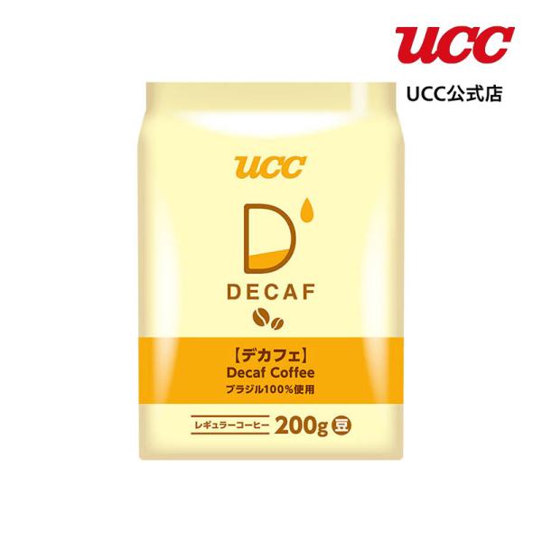 UCC デカフェ ブラジル100% AP200g レギュラーコーヒー（豆）
