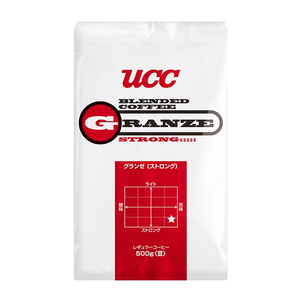 UCC グランゼ ストロング （豆） 500g 業務用コーヒー ×12(1ケース