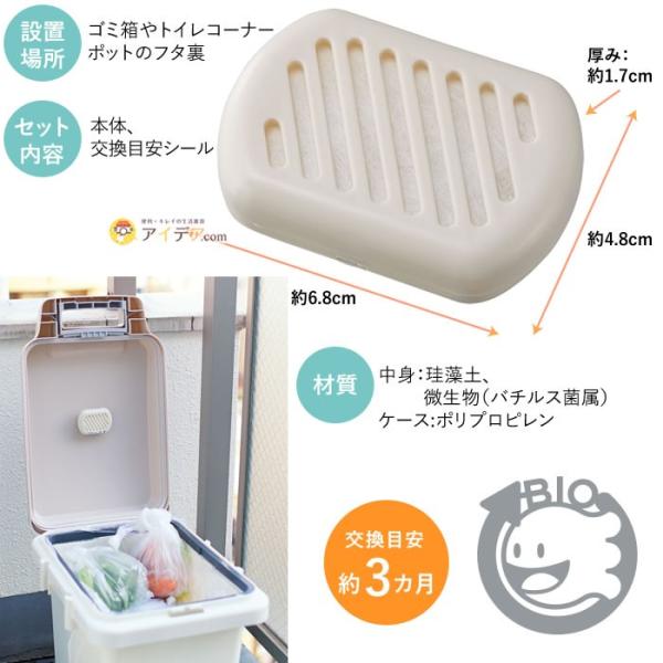 消臭剤 ゴミ箱用 生ごみ 臭い おむつ バイオ 消臭 無臭 パワーバイオゴミ箱の臭いに メール便 コジット Buyee Buyee Japanese Proxy Service Buy From Japan Bot Online