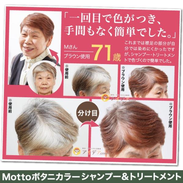 白髪染めシャンプー 白髪染めトリートメント カラーリング ヘアケア Mottoボタニカラーシャンプー トリートメントポンプ式 コジット Prettyfunnyballoons Com