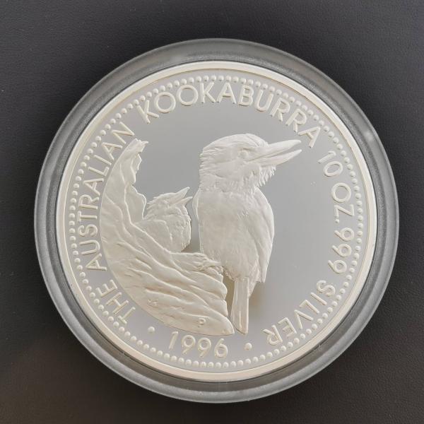 オーストラリア 10ドル銀貨 1996年 10オンス プルーフ 銀貨 オーストラリア 10ドル銀貨 1996年 10オンス プルーフ 銀貨