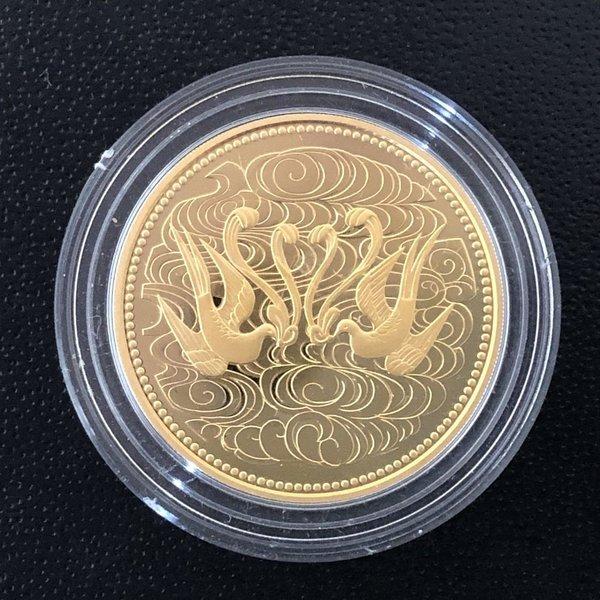天皇陛下御在位60年記念10万円金貨幣 昭和62年銘プルーフ金貨 天皇陛下御在位60年記念10万円金貨幣 昭和62年銘プルーフ金貨
