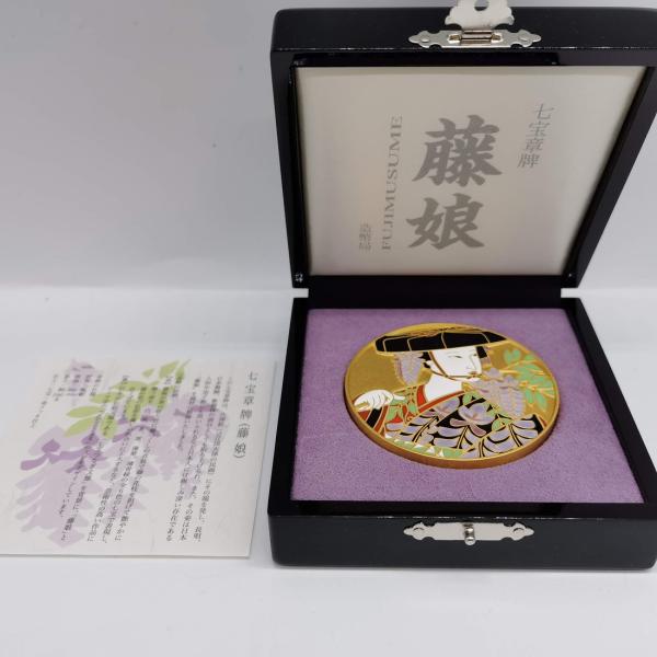 七宝章牌「藤娘」 造幣局 記念メダル（純銀製）銀メダル 記念コイン