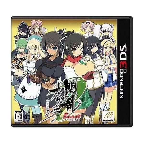 閃乱カグラBurst -紅蓮の少女達- Nintendo 3DS ゲームソフト 任天堂 ニンテンドー 【中古】
