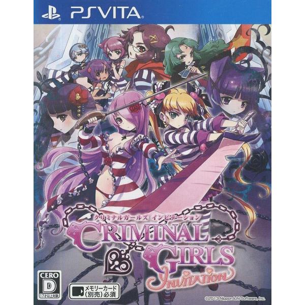 クリミナルガールズ INVITATION PSVITA ゲームソフト SONY プレイステーションヴィータ