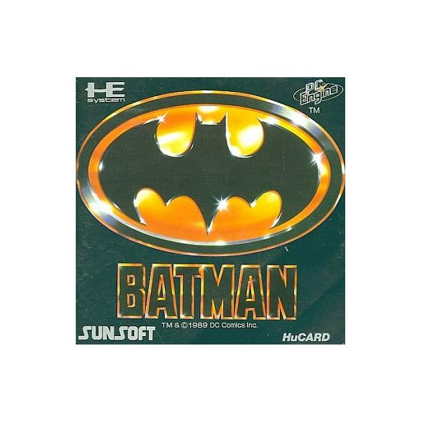 BATMAN PCエンジン Huカード ゲームソフト