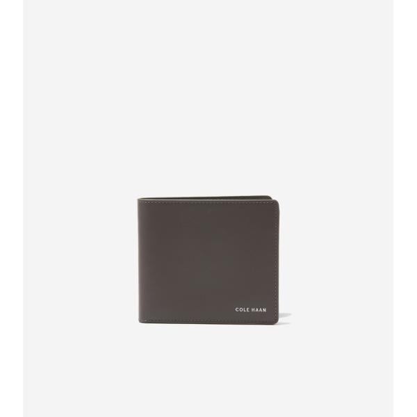 コールハーン Colehaan アウトレット メンズ バッグ & アクセサリー 財布 スローンバイフォールドWコイン mens. F12643 ラバスモーク