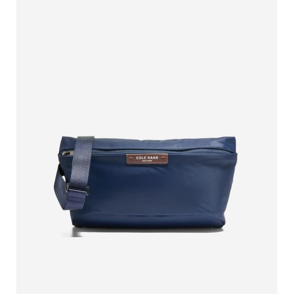 コールハーン Colehaan アウトレット メンズ バッグ & アクセサリー バッグ カールソン イーストウエスト スリング mens. F12878 ネイビーブレザー