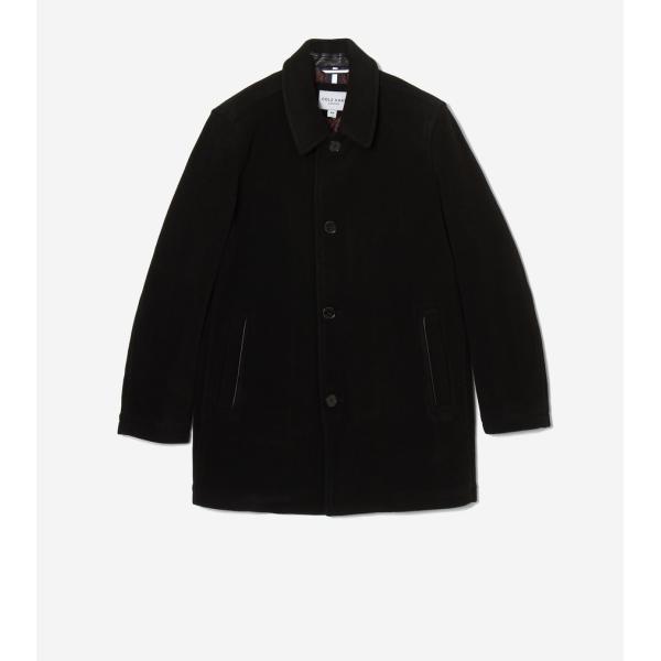 COLE HAAN（コールハーン） ウール カー コート mens T40277 ブラック