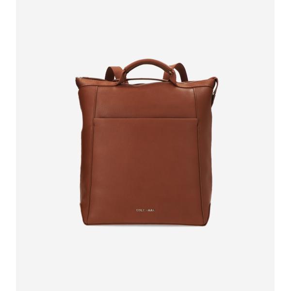コールハーン Colehaan レザー コンバーチブル バックパック womens U04934 ブリティッシュタン コールハーン Colehaan レザー コンバーチブル バックパック womens U04934 ブリティッシュタン