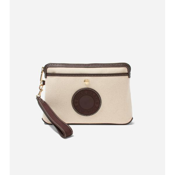 コールハーン Colehaan レディース バッグ & アクセサリー 財布 & ポーチ アマガンセット キャンバス ポーチ womens U08451 ナチュラルキャンバス