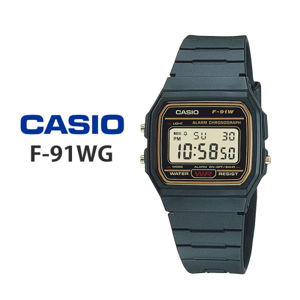 CASIO カシオ チプカシ F-91W F-91WG-9 チープカシオ メンズ レディース 腕時計 ユニセックス デジタル プチプラ