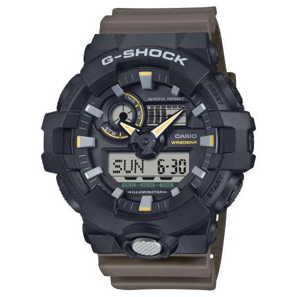 【レビューで7年保証】CASIO カシオ G-SHOCK ジーショック GA-710TU-1A3 メンズ 腕時計 ブラック