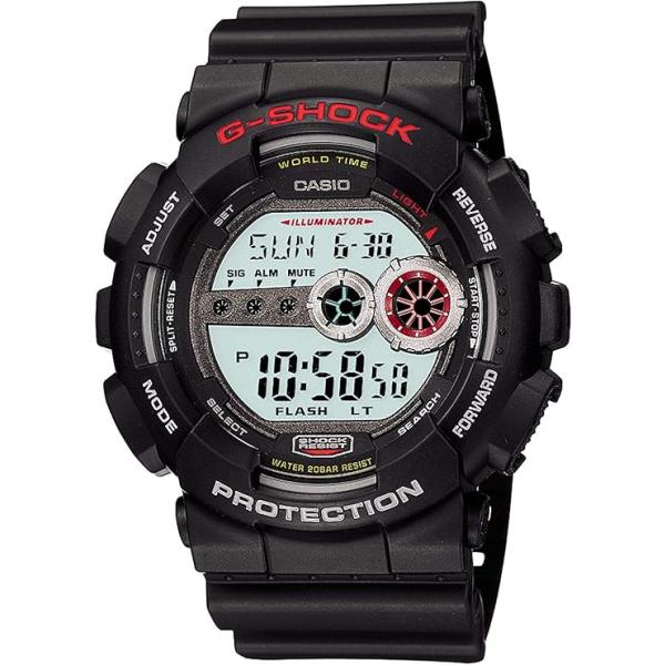 【レビューで7年保証】CASIO カシオ G-SHOCK ジーショック Gショック GD-100-1A ブラック 黒 メンズ 腕時計 並行輸入品