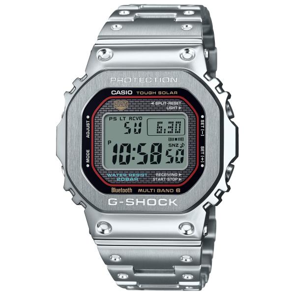 【レビューで7年保証】CASIO カシオ G-SHOCK ジーショック Gショック GMW-B5000D-1C 電波ソーラー シルバー メンズ 腕時計 並行輸入品