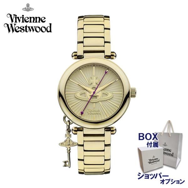 ヴィヴィアン ウエストウッド VV006KGD クォーツ レディース 腕時計 Vivienne Westwood レビュー特典でショッパー付属 ヴィヴィアン