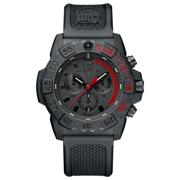 【並行輸入品】【専用ケース付属】LUMINOX ルミノックス XS.3581.EY メンズ 腕時計 ブラック 黒 45mm スイス製 Navy SEAL ネイビーシール