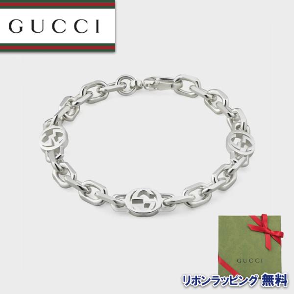 GUCCI グッチ インターロッキングG ブレスレット 620798 J8400 GUCCI グッチ インターロッキングG ブレスレット 620798 J8400