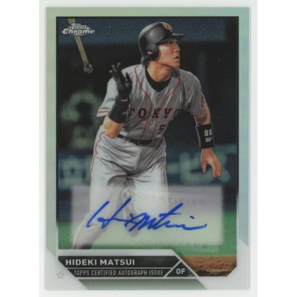 松井秀喜/読売巨人 2023 Topps Chrome NPB トップスクローム プロ野球 