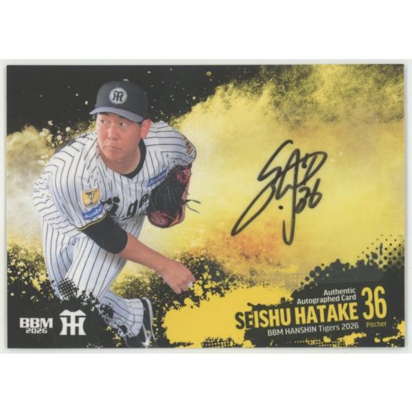 畠世周 2026 BBM 阪神タイガース 直筆サインカード 26/60 : トレカ