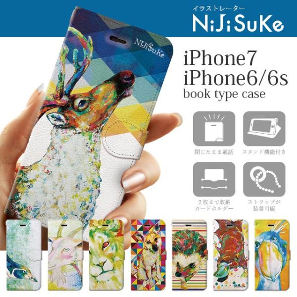 スマホケース Iphonese 第2世代 8 7 6 6s Nijisuke 手帳型 ケース アニマル カード収納 動物 犬 カンガルー キリン くま 熊 鳥 Buyee Buyee Japanese Proxy Service Buy From Japan Bot Online