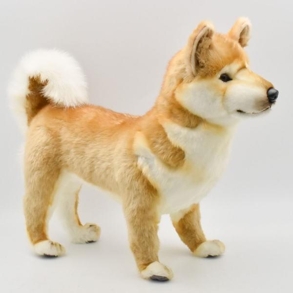 ハンサ【HANSA】ぬいぐるみ 柴犬48cm リアルアニマル