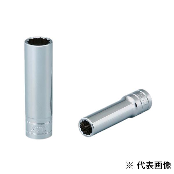 KTC 9．5sq．ディープソケット 十二角 9mm B3L09W : 工具の我