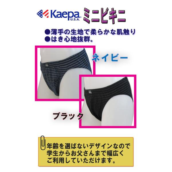ビキニパンツ メンズ ブランド 前とじ ブリーフ おしゃれ 男性用下着 インナー 肌着 ボーダー柄 Kaepa ケーパー 908 3216 Buyee 日本代购平台 产品购物网站大全 Buyee一站式代购 Bot Online