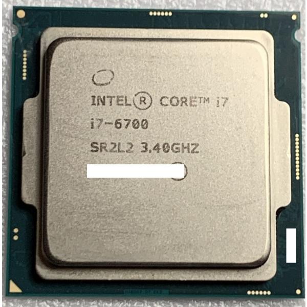 インテル 【中古】Intel CPU Core i7-6700 / 動作品 付属品無し インテル 【中古】Intel CPU Core i7-6700 / 動作品 付属品無し