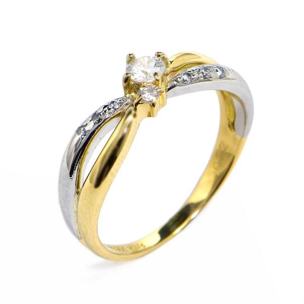 VENDOME AOYAMA ヴァンドーム青山 合計0.22ctダイヤモンドリング 14号  