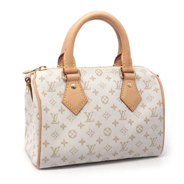 ルイヴィトン スピーディバンドリエール20 M12747 ナイロン マスティック 2WAYバッグ 2024秋冬ショーアイテム ベージュ 中古 送料無料 collectionshiba_c240600023722