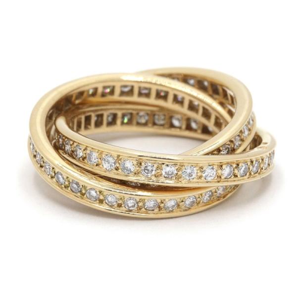Cartier（カルティエ） スリーバングルズリング #57 14号 K18YG