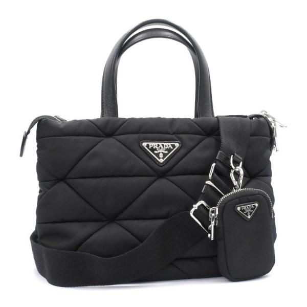 PRADA（プラダ） ミニパデッドリナイロントートバッグ 1BG373 ナイロン