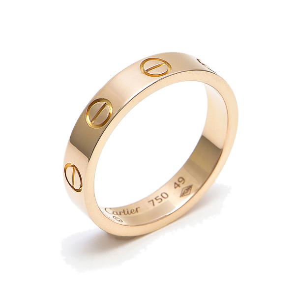 LOVE（Cartier） カルティエ ラブリングスモールモデル B4085249 #49 9
