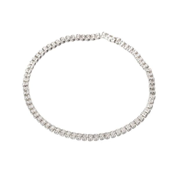 ティファニー ジャズ ダイヤモンドブレスレット Pt950 新品仕上げ済