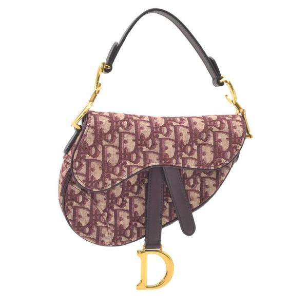 Dior オブリーク柄サドルバッグミニ DIOR | Saddle フラップ付き メッセンジャーバッグ ミニ