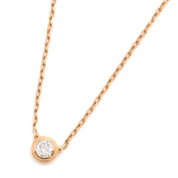 カルティエ ダムール ダムールネックレス ラージモデル B7215600 K18PG