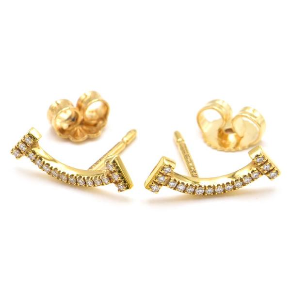 Tiffany T ティファニー ティファニーT スマイルピアス K18YG